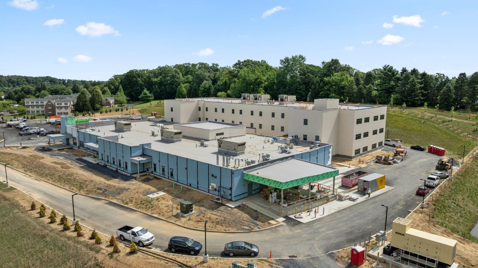 Outside of the LVHN-UHS Behavioral Health Hospital