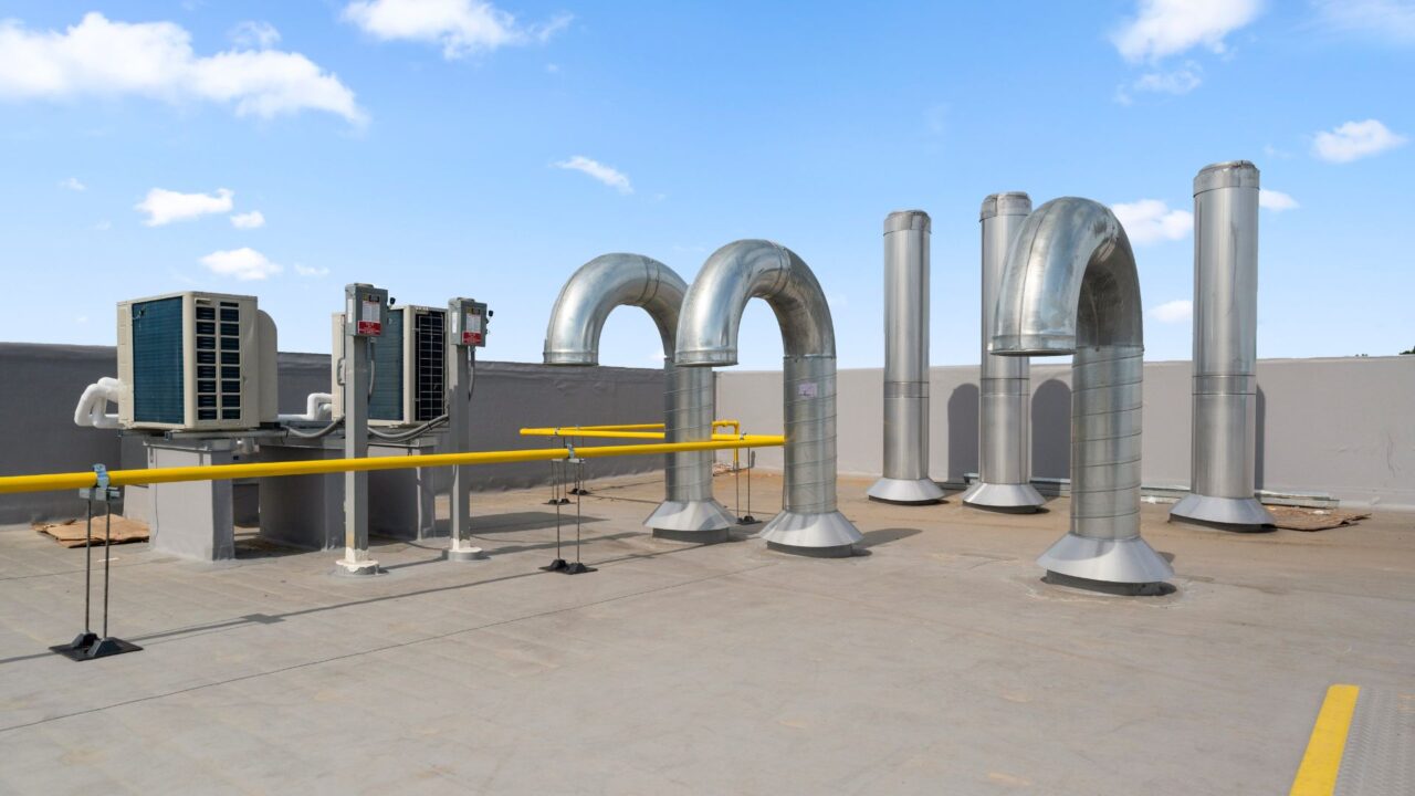 Roof of LVHN-UHS Behavioral Health Hospital